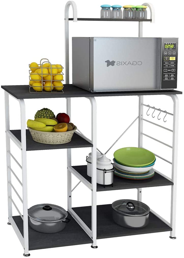 DlandHome Microwave Cart Stand Bakers Rack