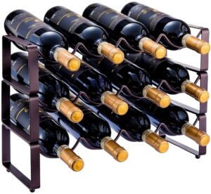 GONGSHI Three Tier Wine Rack